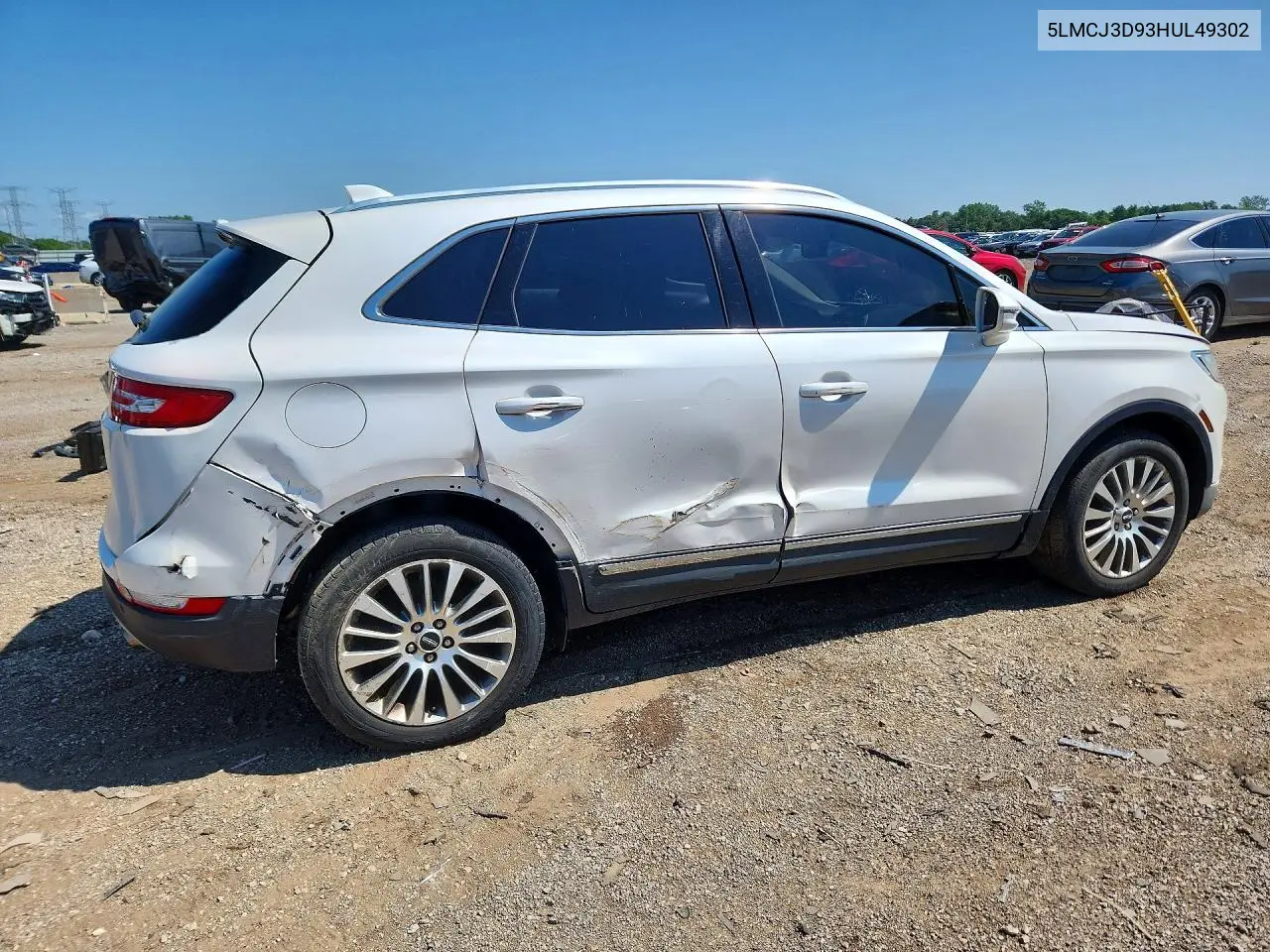 2017 Lincoln Mkc Reserve VIN: 5LMCJ3D93HUL49302 Lot: 59719966