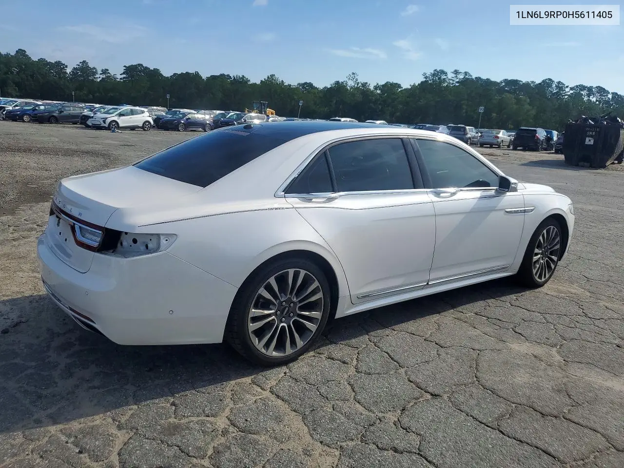 2017 Lincoln Continental Reserve VIN: 1LN6L9RP0H5611405 Lot: 59799836