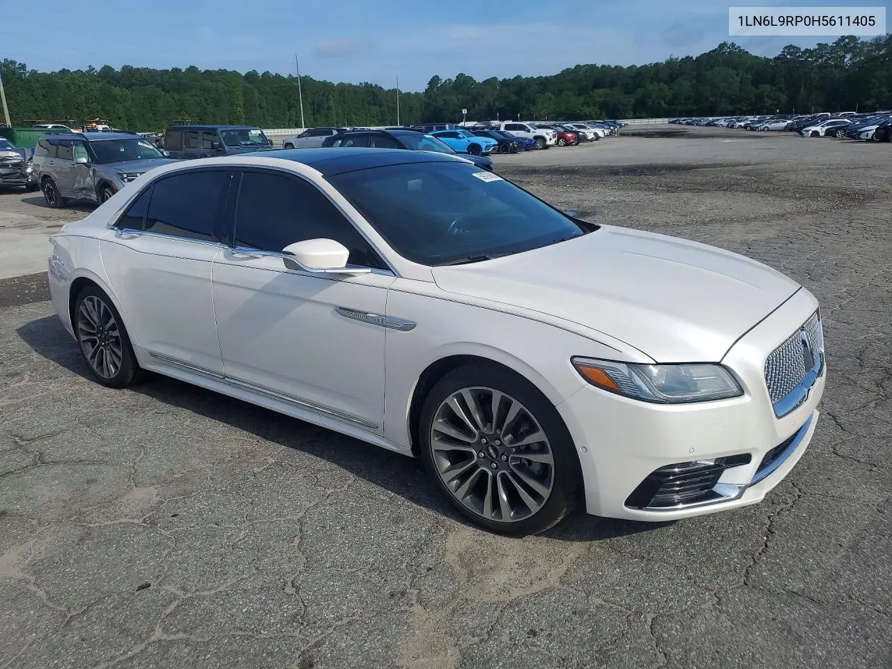 2017 Lincoln Continental Reserve VIN: 1LN6L9RP0H5611405 Lot: 59799836