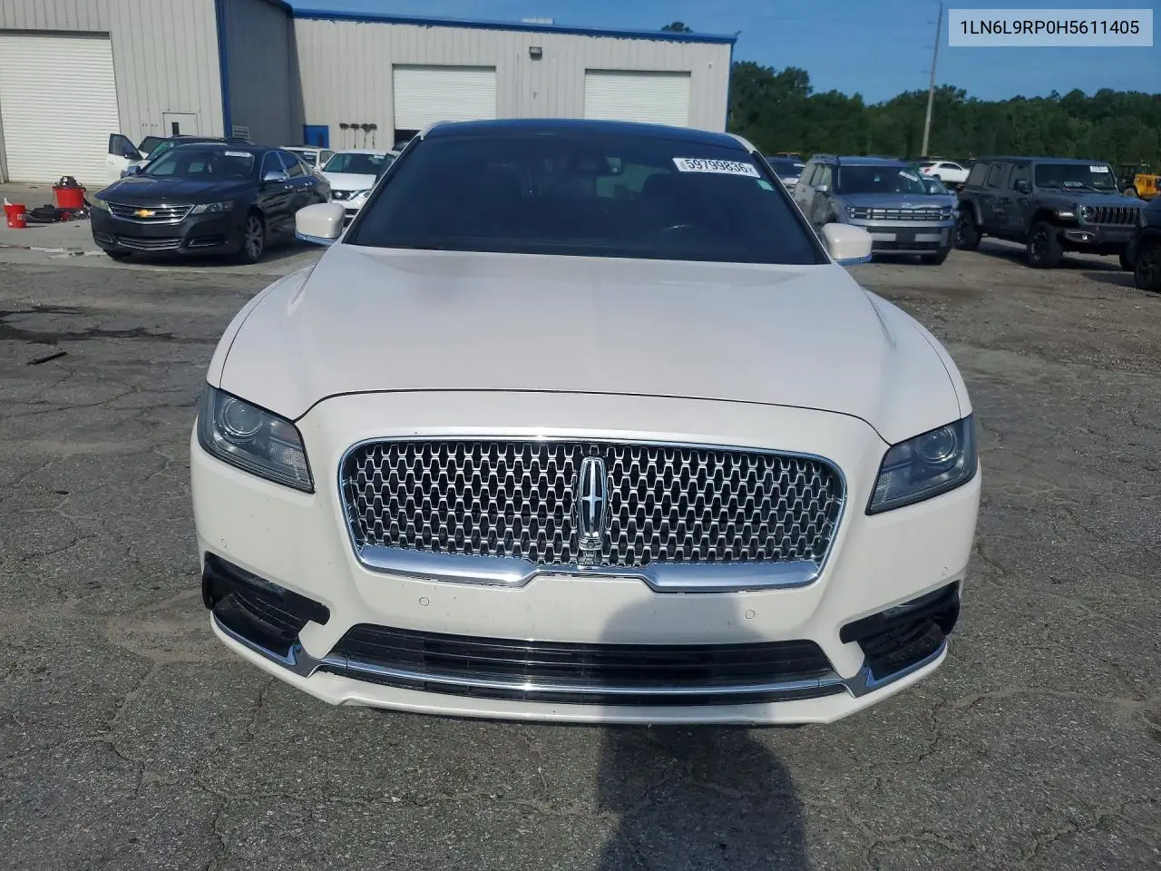 2017 Lincoln Continental Reserve VIN: 1LN6L9RP0H5611405 Lot: 59799836
