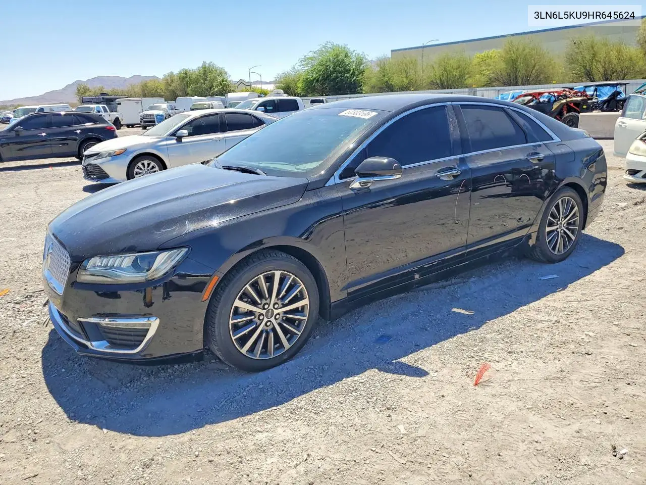 2017 Lincoln Mkz Hybrid Premiere VIN: 3LN6L5KU9HR645624 Lot: 60303596