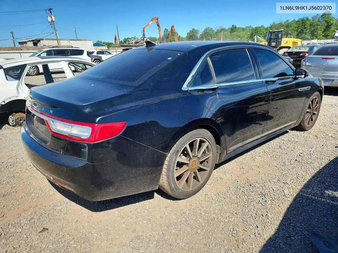 2018 Lincoln Continental VIN: 1LN6L9HK1J5602370 Lot: 55304436
