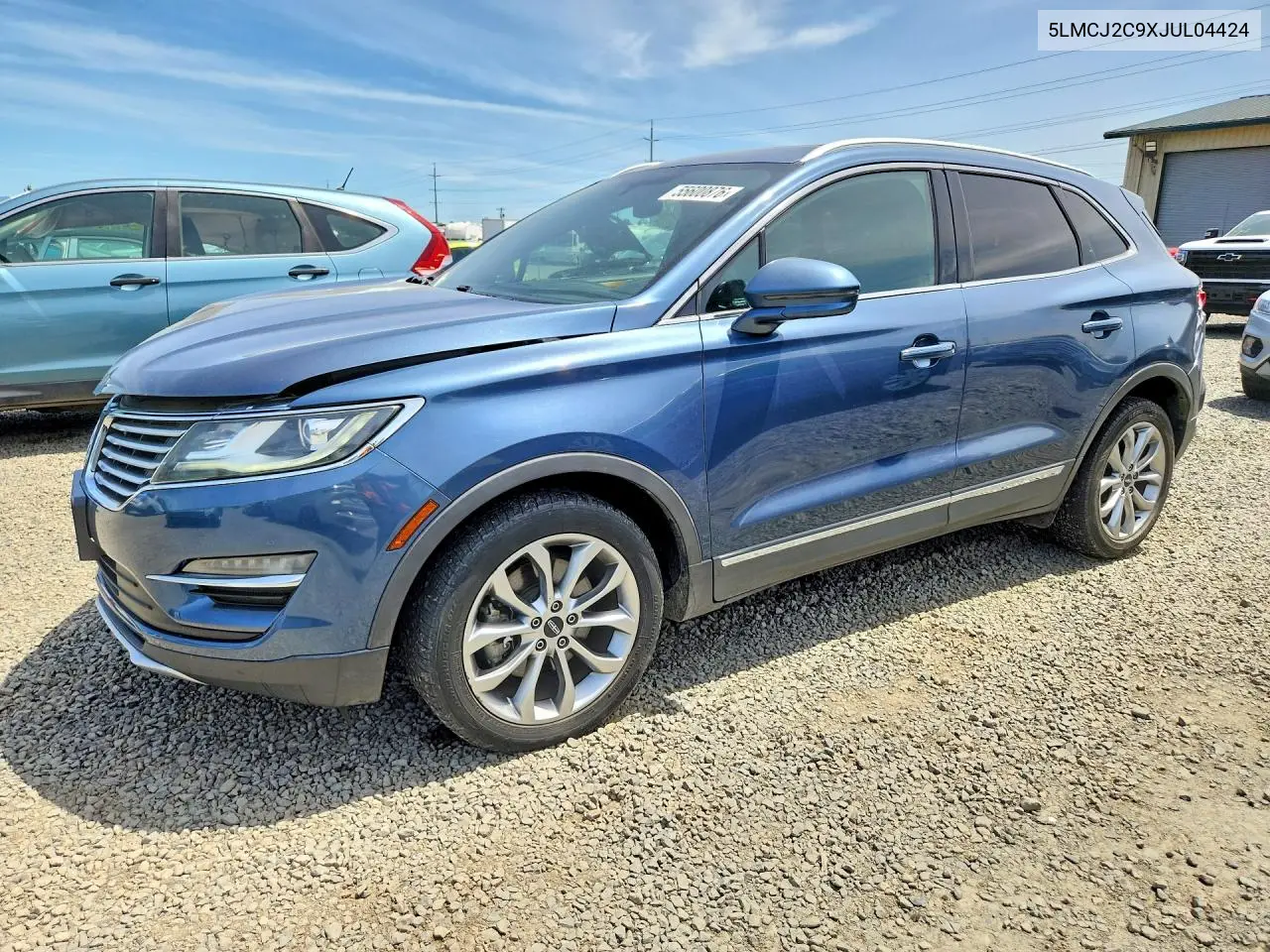 2018 Lincoln Mkc Select VIN: 5LMCJ2C9XJUL04424 Lot: 55600876