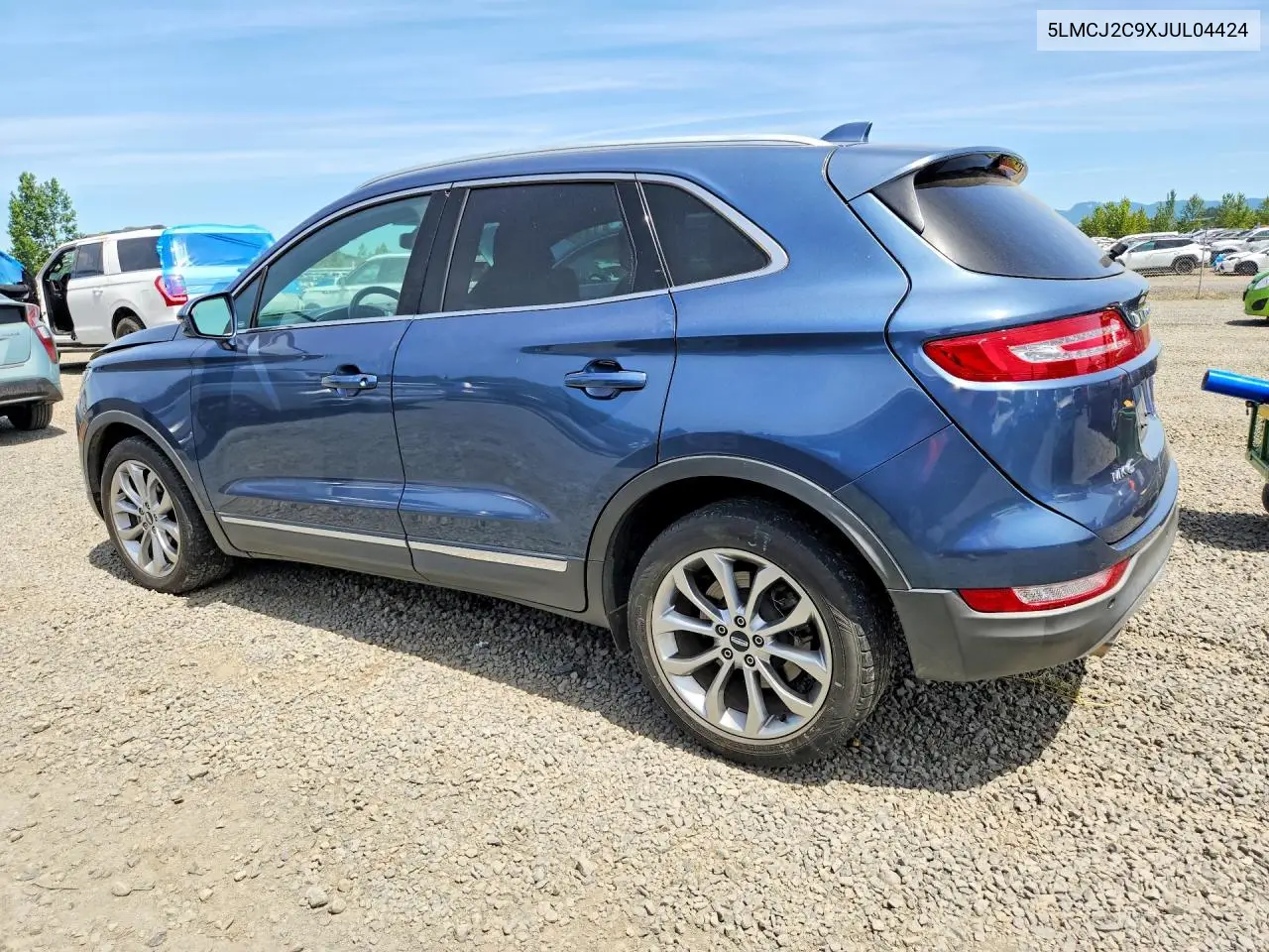 2018 Lincoln Mkc Select VIN: 5LMCJ2C9XJUL04424 Lot: 55600876