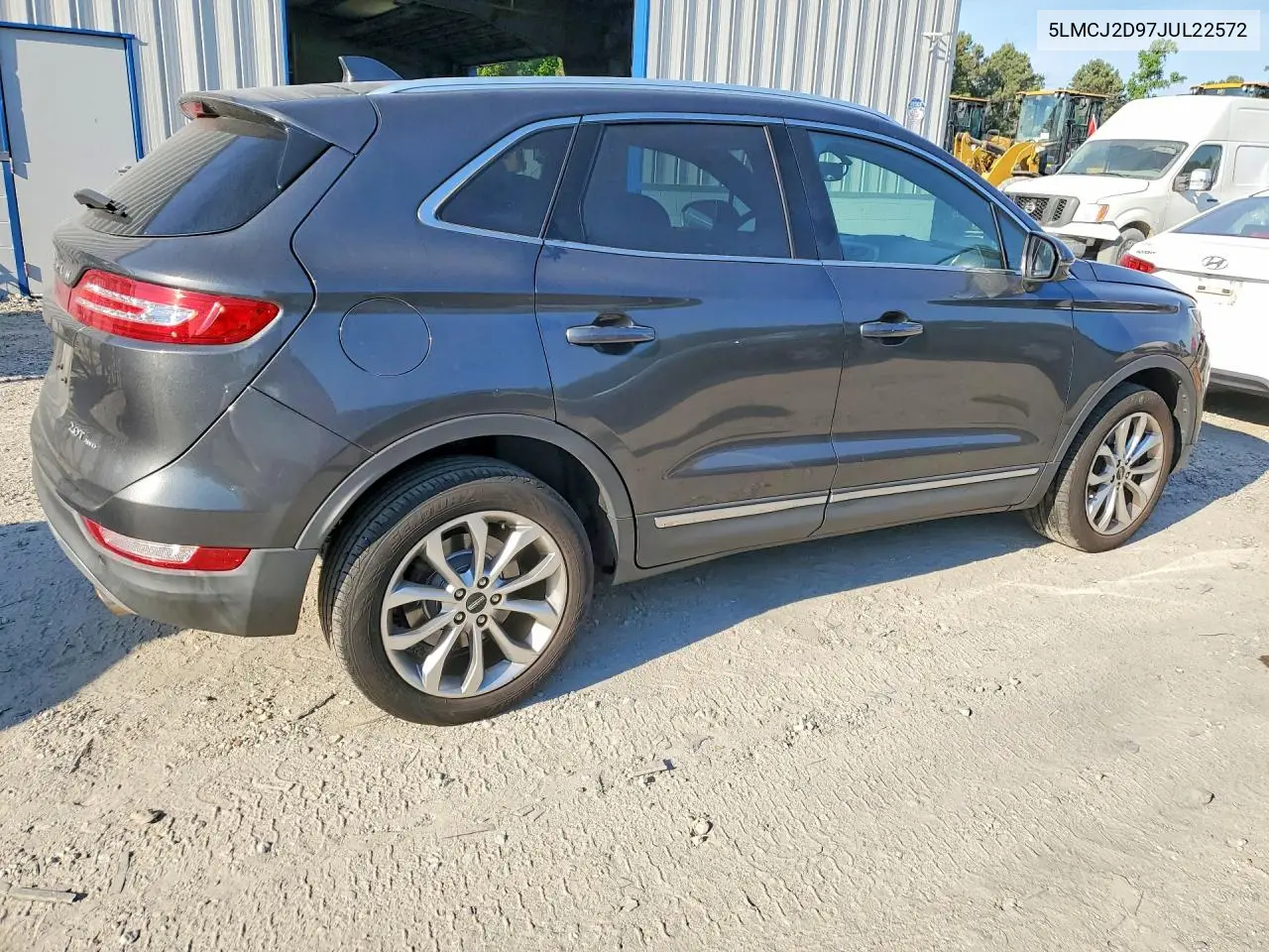 2018 Lincoln Mkc Select VIN: 5LMCJ2D97JUL22572 Lot: 56177556
