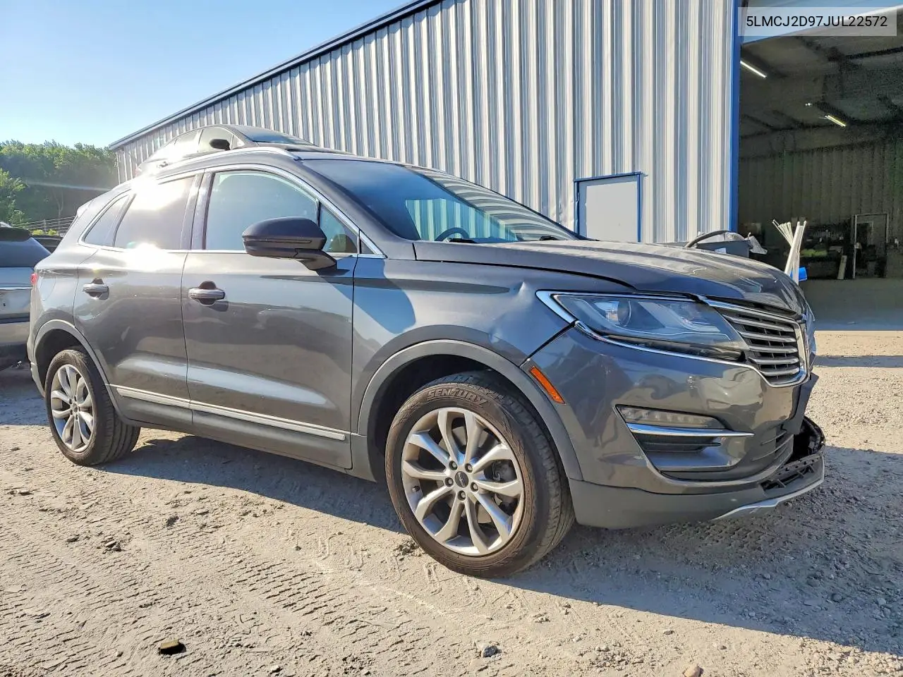2018 Lincoln Mkc Select VIN: 5LMCJ2D97JUL22572 Lot: 56177556