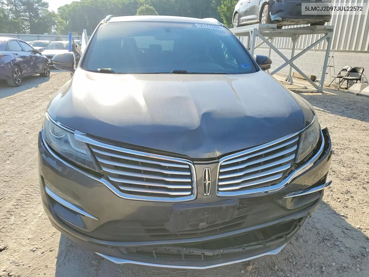 2018 Lincoln Mkc Select VIN: 5LMCJ2D97JUL22572 Lot: 56177556