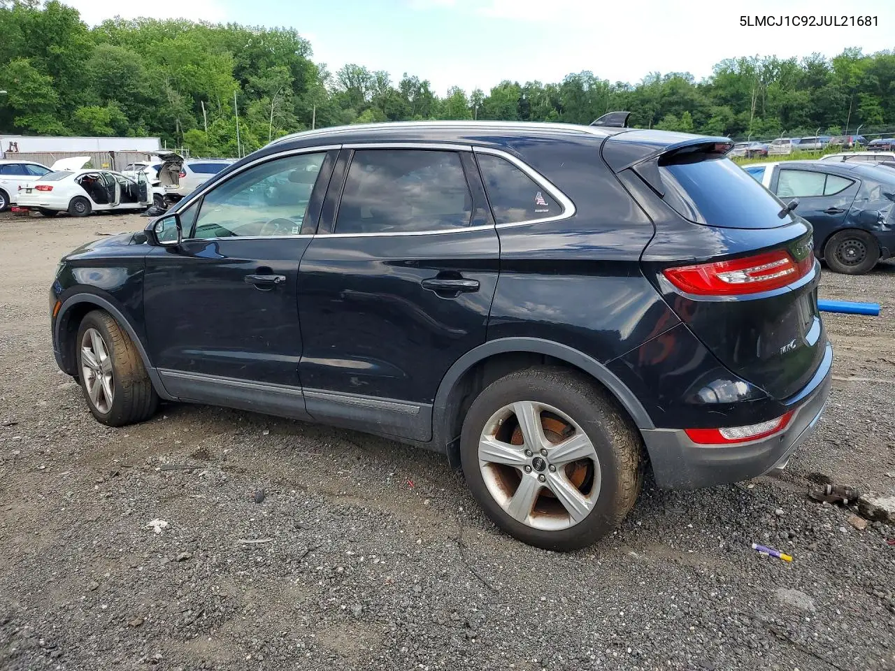 2018 Lincoln Mkc Premiere VIN: 5LMCJ1C92JUL21681 Lot: 57372316