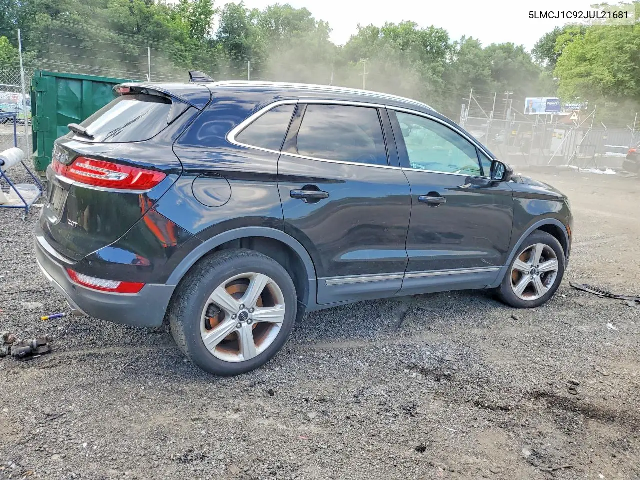 2018 Lincoln Mkc Premiere VIN: 5LMCJ1C92JUL21681 Lot: 57372316