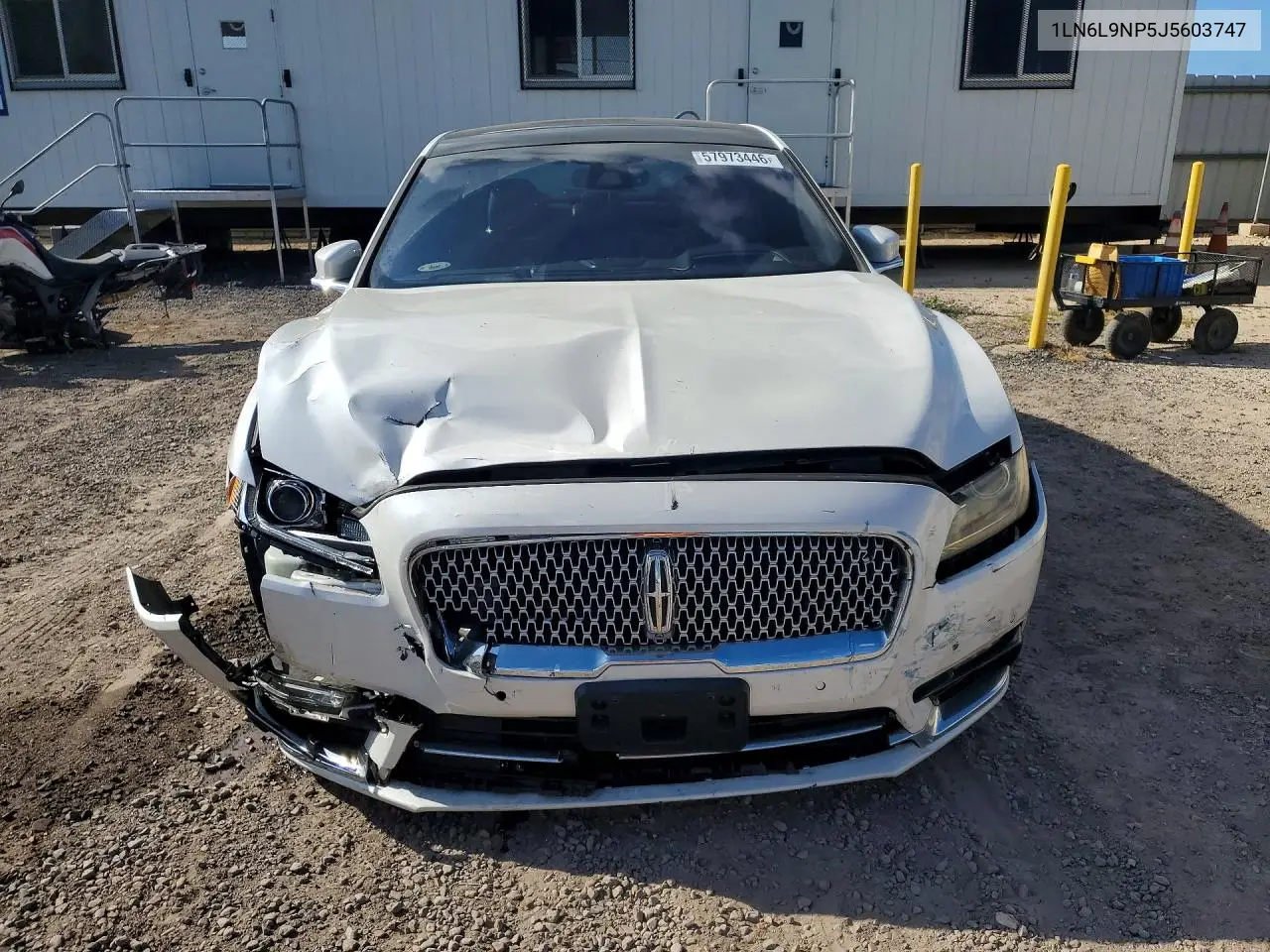 2018 Lincoln Continental Reserve VIN: 1LN6L9NP5J5603747 Lot: 57973446