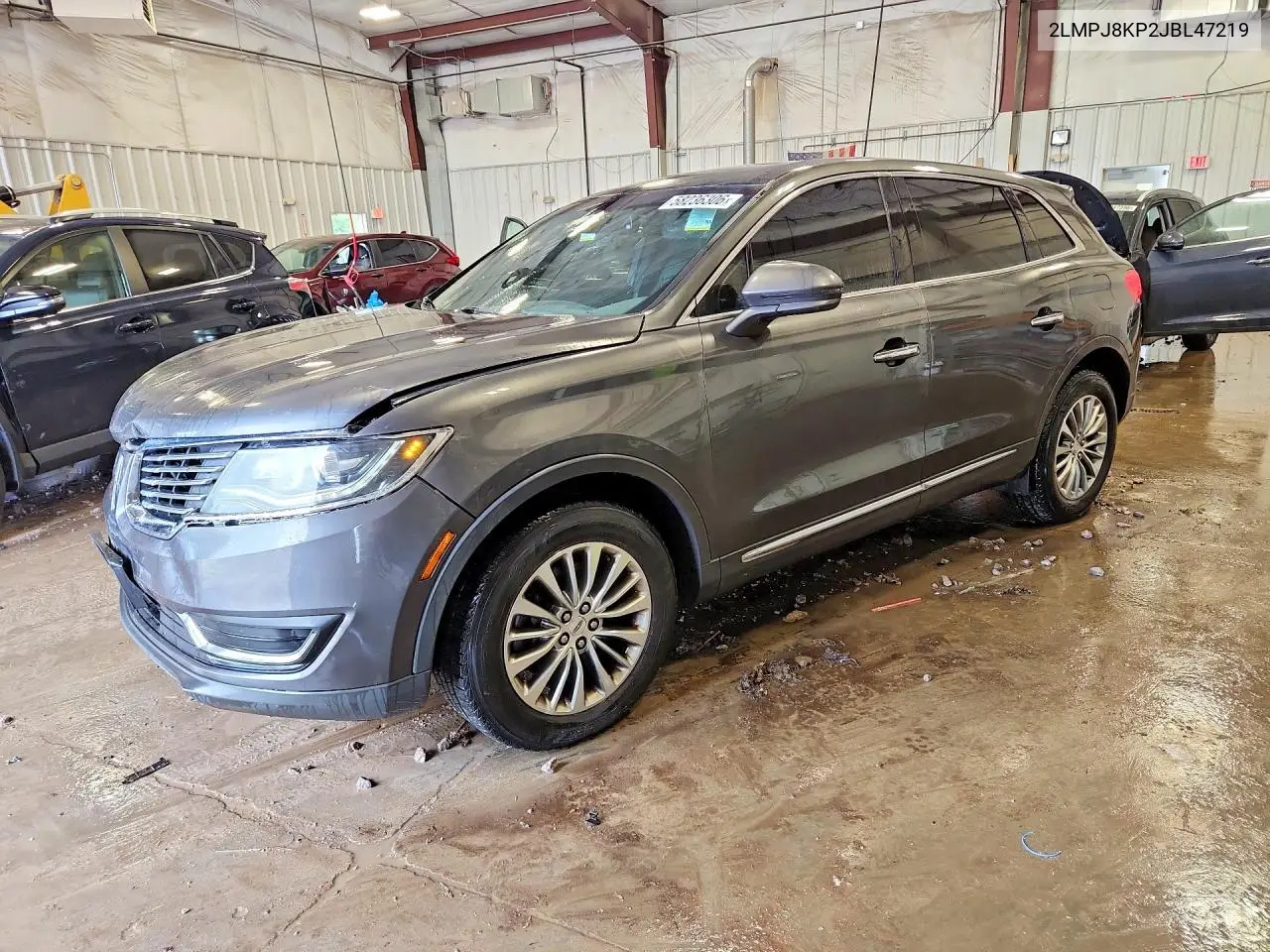 2018 Lincoln Mkx Select VIN: 2LMPJ8KP2JBL47219 Lot: 58236306