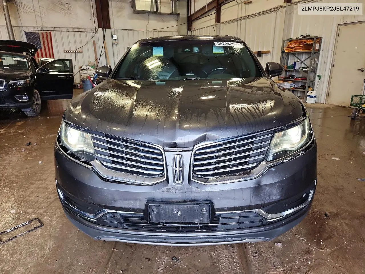 2018 Lincoln Mkx Select VIN: 2LMPJ8KP2JBL47219 Lot: 58236306