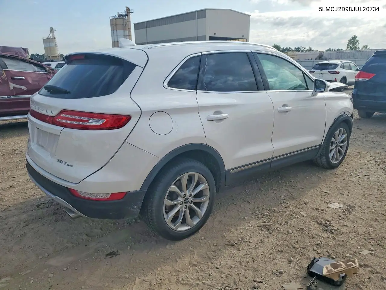 2018 Lincoln Mkc Select VIN: 5LMCJ2D98JUL20734 Lot: 58508726