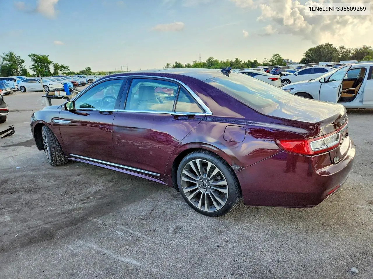 2018 Lincoln Continental Reserve VIN: 1LN6L9NP3J5609269 Lot: 58706176
