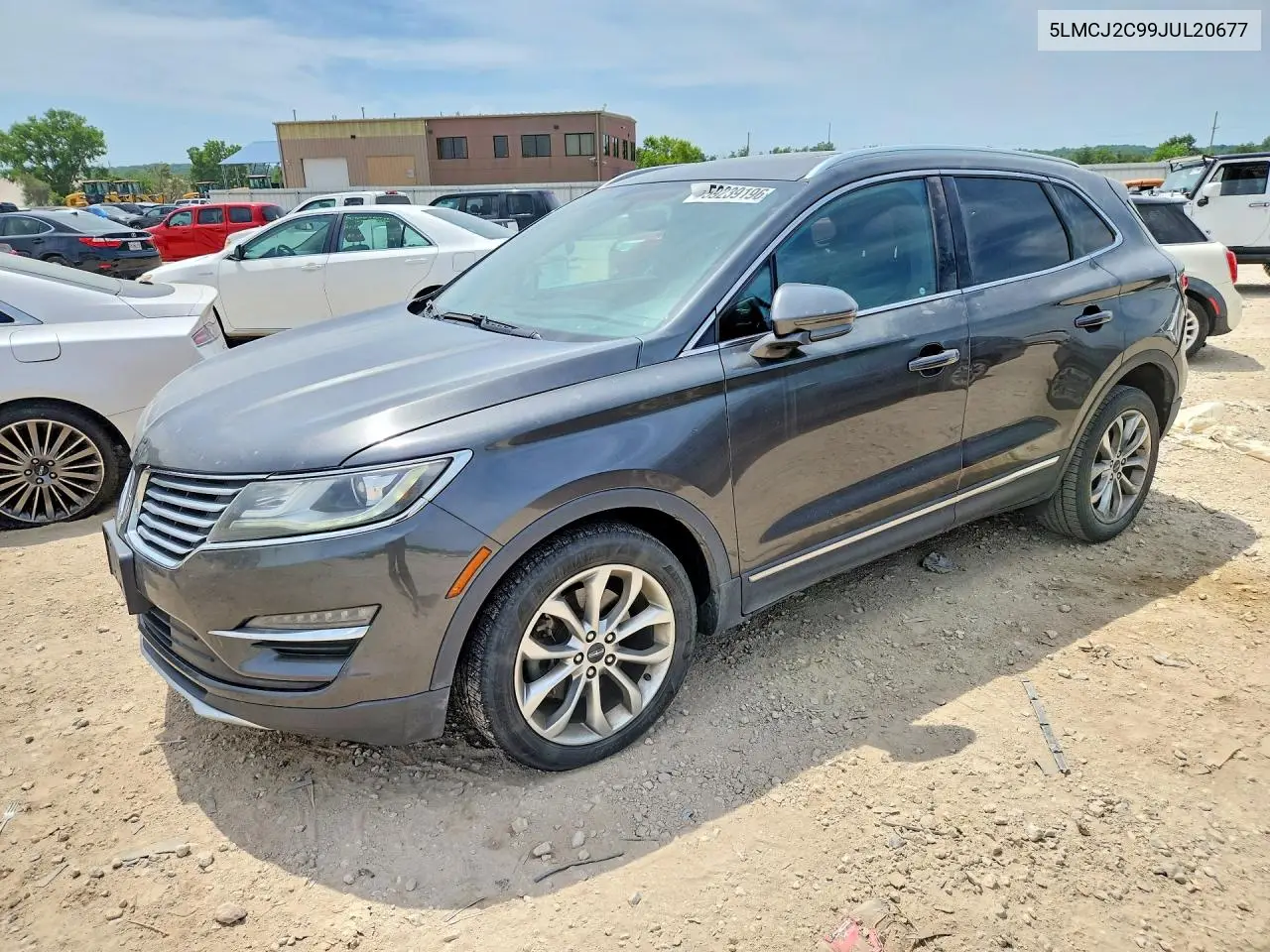 2018 Lincoln Mkc Select VIN: 5LMCJ2C99JUL20677 Lot: 59239196