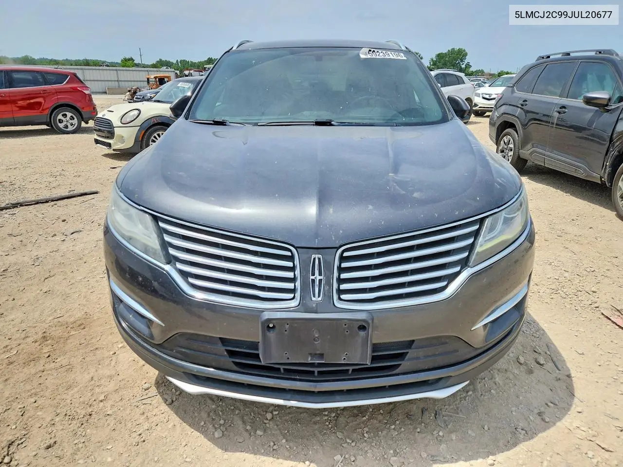 2018 Lincoln Mkc Select VIN: 5LMCJ2C99JUL20677 Lot: 59239196