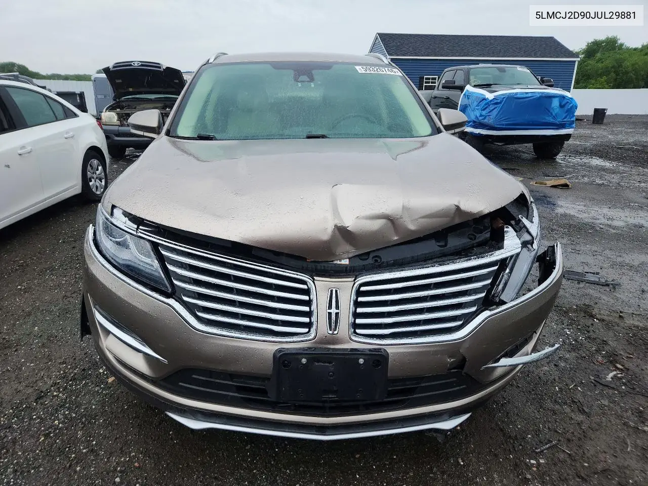 2018 Lincoln Mkc Select VIN: 5LMCJ2D90JUL29881 Lot: 59326746