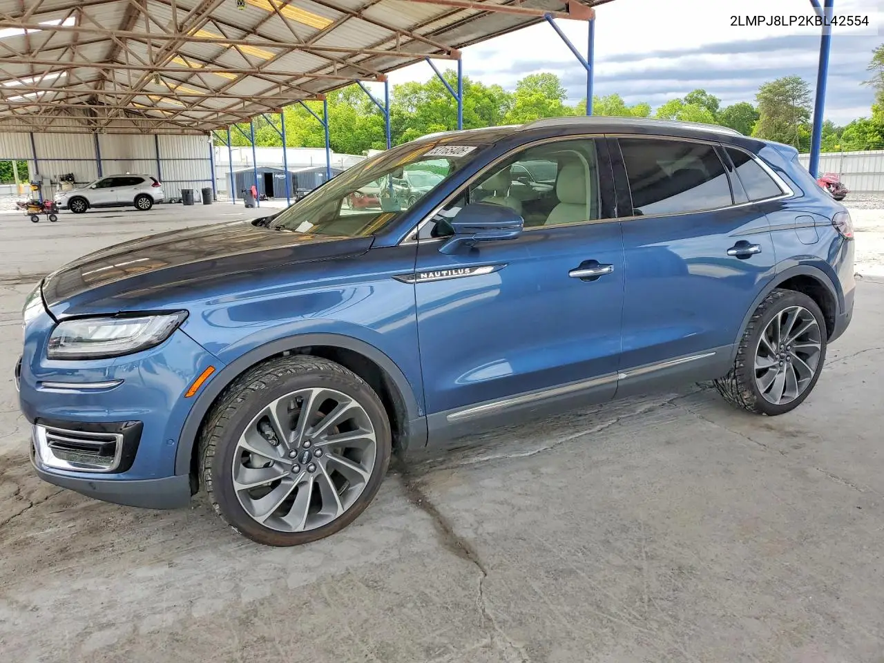 2019 Lincoln Nautilus Reserve VIN: 2LMPJ8LP2KBL42554 Lot: 53165406
