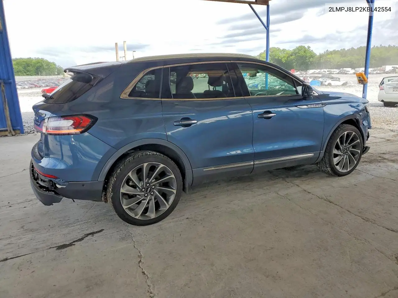 2019 Lincoln Nautilus Reserve VIN: 2LMPJ8LP2KBL42554 Lot: 53165406