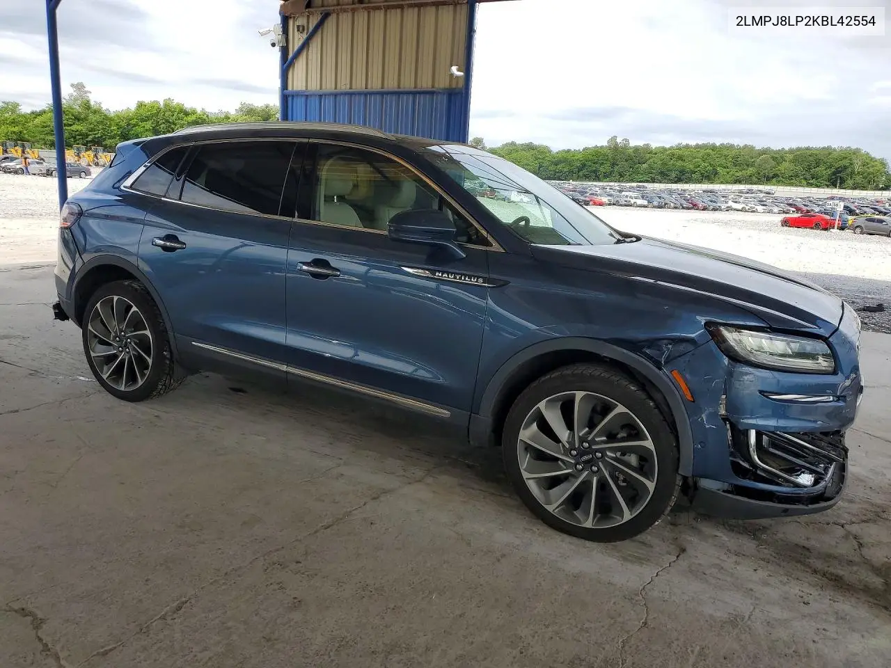 2019 Lincoln Nautilus Reserve VIN: 2LMPJ8LP2KBL42554 Lot: 53165406