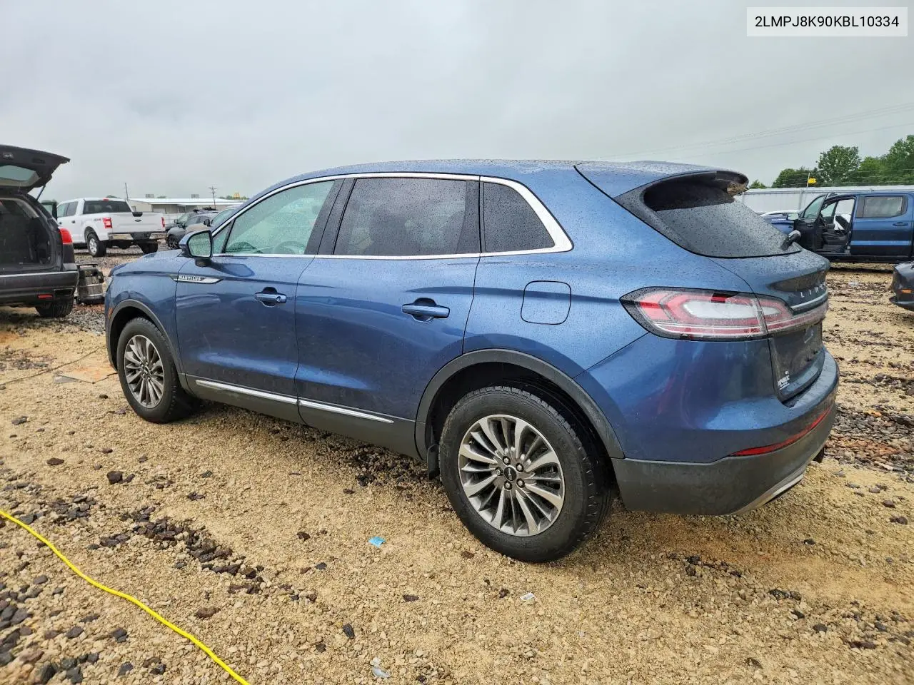 2019 Lincoln Nautilus Select VIN: 2LMPJ8K90KBL10334 Lot: 54238246