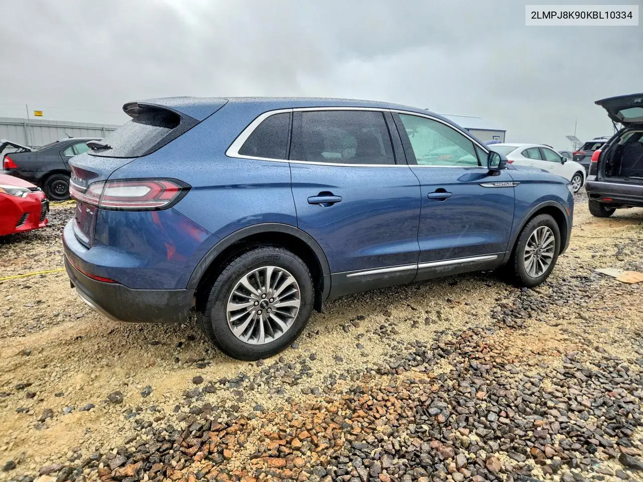 2019 Lincoln Nautilus Select VIN: 2LMPJ8K90KBL10334 Lot: 54238246