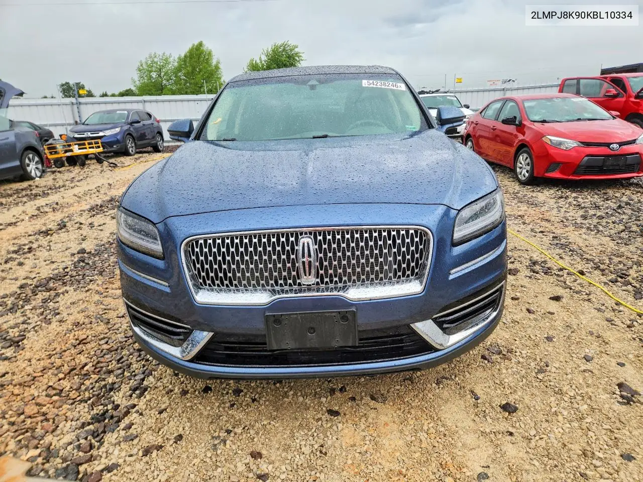 2019 Lincoln Nautilus Select VIN: 2LMPJ8K90KBL10334 Lot: 54238246