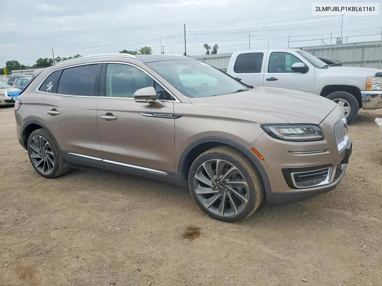 2019 Lincoln Nautilus Reserve VIN: 2LMPJ8LP1KBL61161 Lot: 54707166