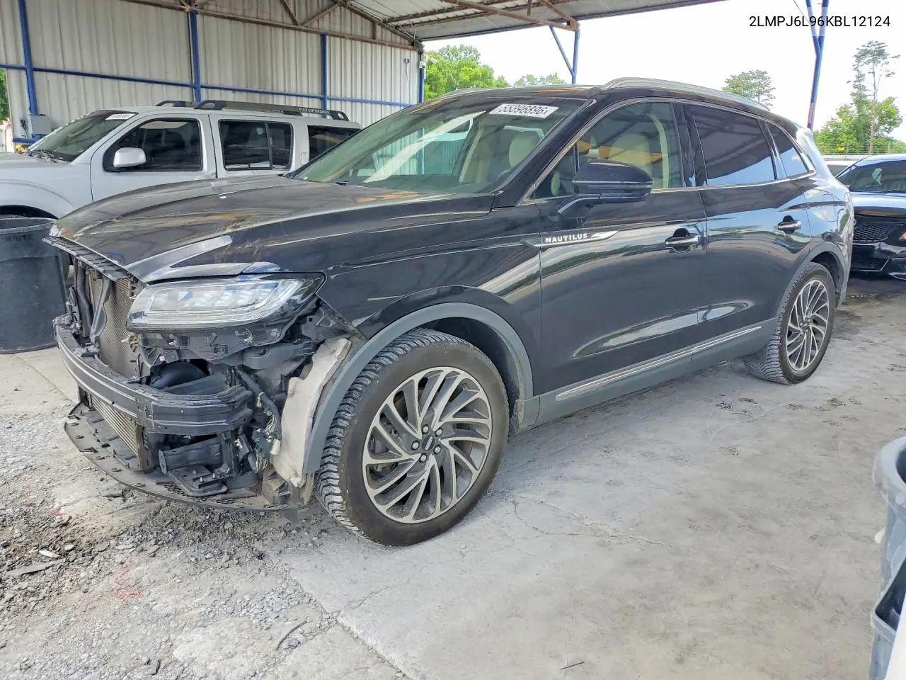 2019 Lincoln Nautilus Reserve VIN: 2LMPJ6L96KBL12124 Lot: 55396896