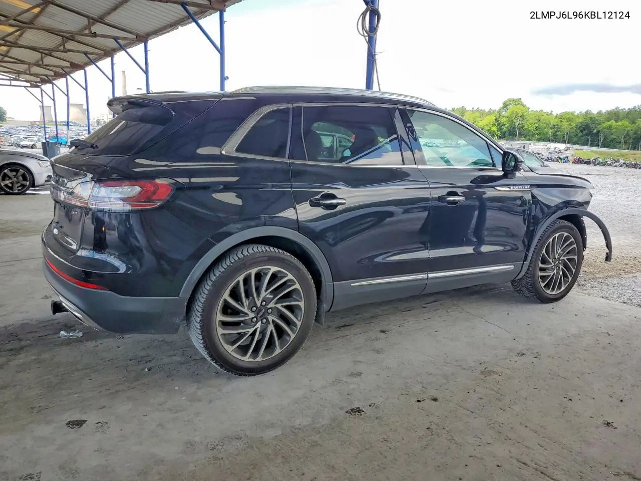 2019 Lincoln Nautilus Reserve VIN: 2LMPJ6L96KBL12124 Lot: 55396896