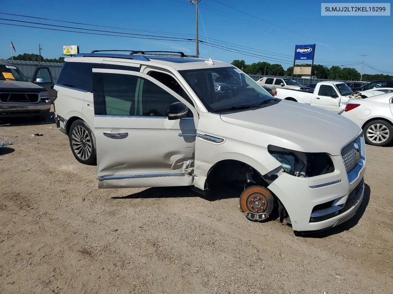 2019 Lincoln Navigator Reserve VIN: 5LMJJ2LT2KEL15299 Lot: 55563616