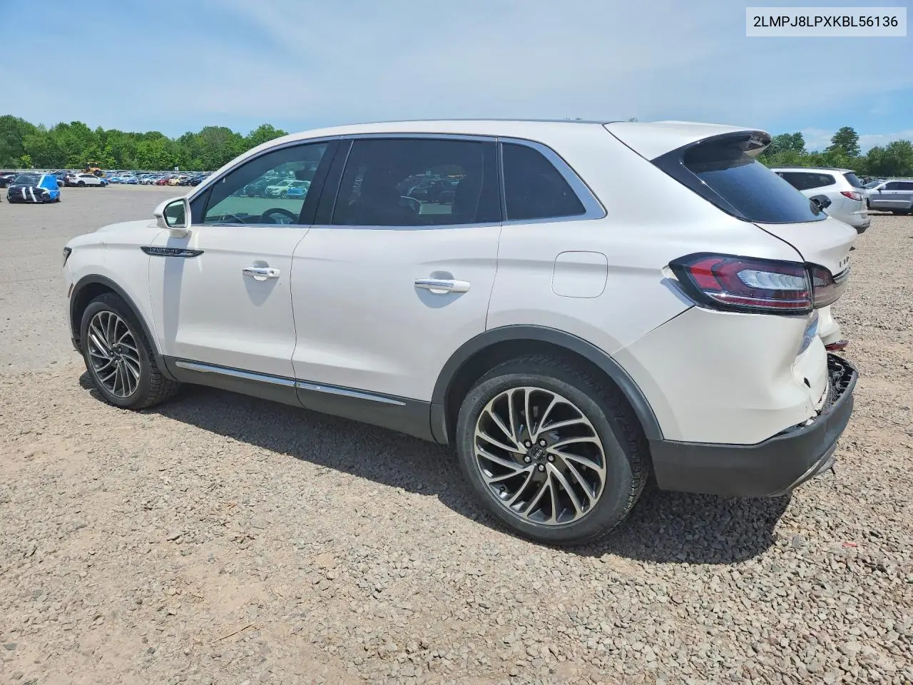 2019 Lincoln Nautilus Reserve VIN: 2LMPJ8LPXKBL56136 Lot: 56020516