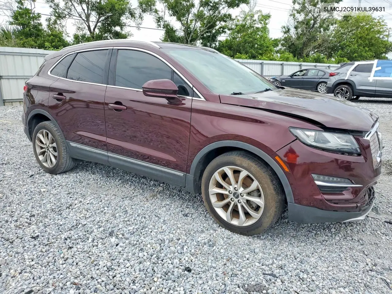 2019 Lincoln Mkc Select VIN: 5LMCJ2C91KUL39631 Lot: 56570996