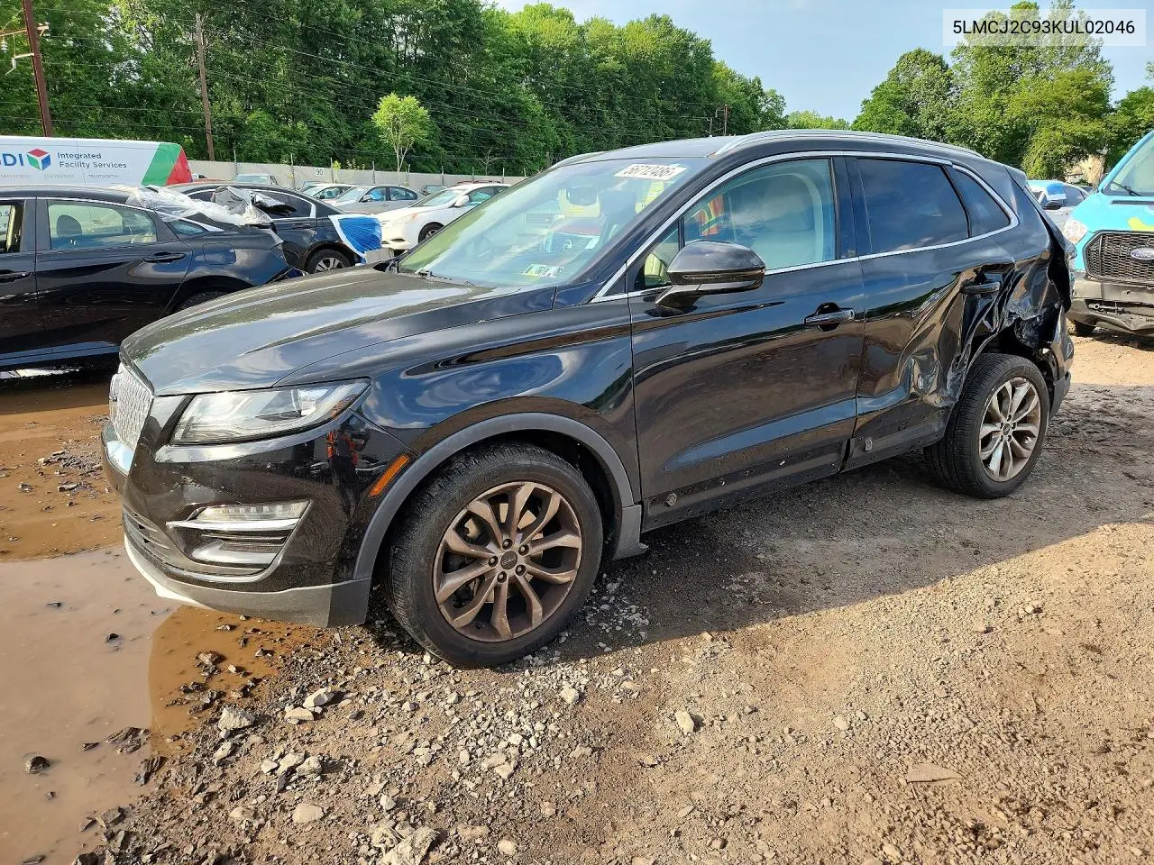 2019 Lincoln Mkc Select VIN: 5LMCJ2C93KUL02046 Lot: 56712486