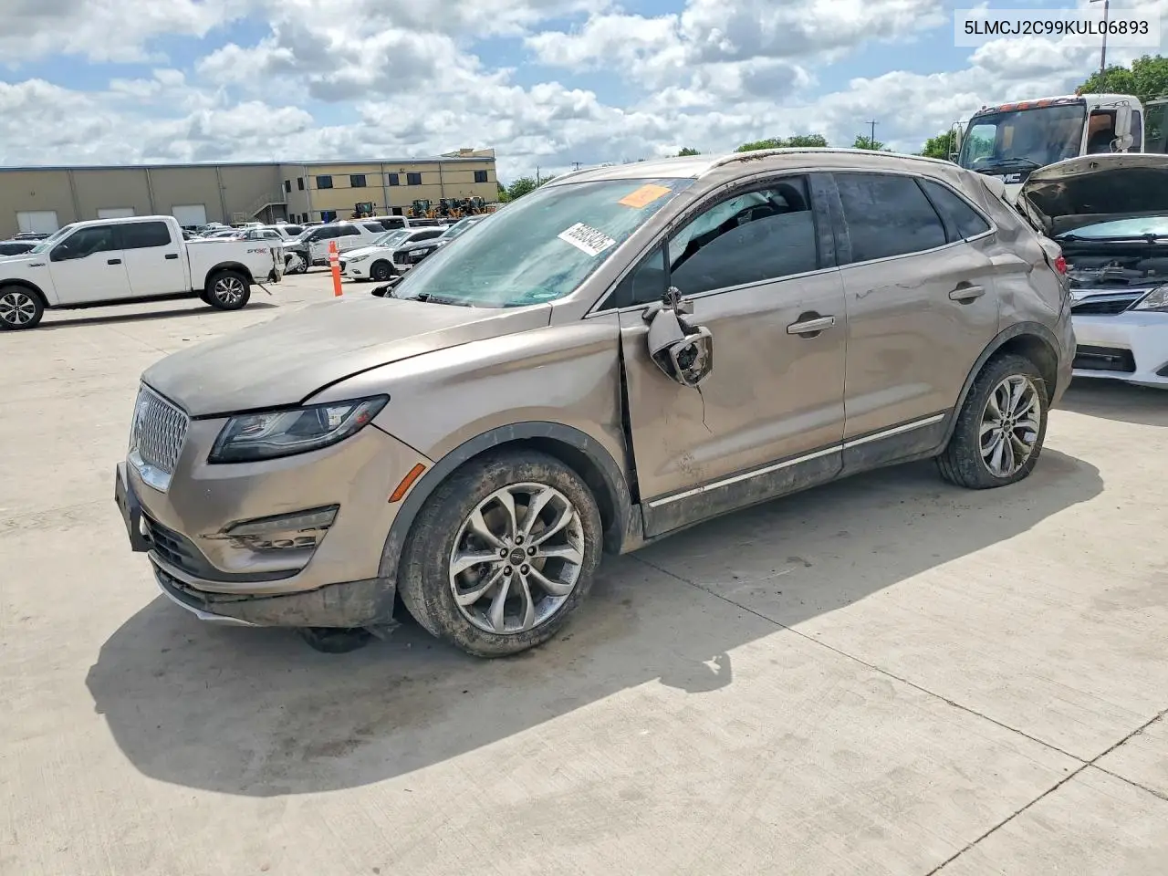 2019 Lincoln Mkc Select VIN: 5LMCJ2C99KUL06893 Lot: 56983426
