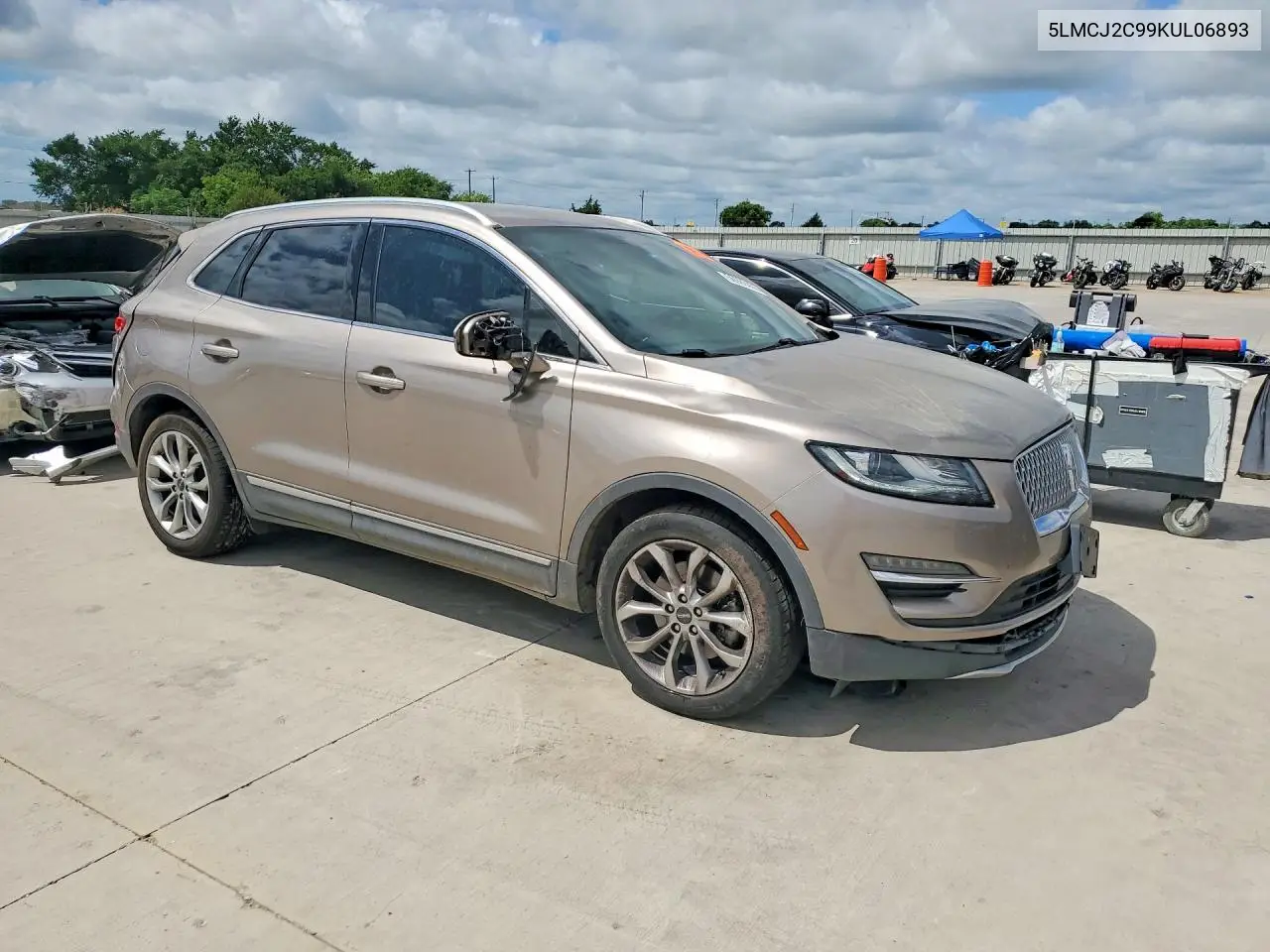 2019 Lincoln Mkc Select VIN: 5LMCJ2C99KUL06893 Lot: 56983426