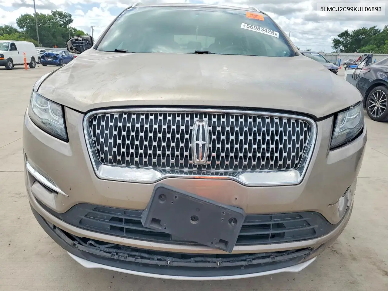 2019 Lincoln Mkc Select VIN: 5LMCJ2C99KUL06893 Lot: 56983426