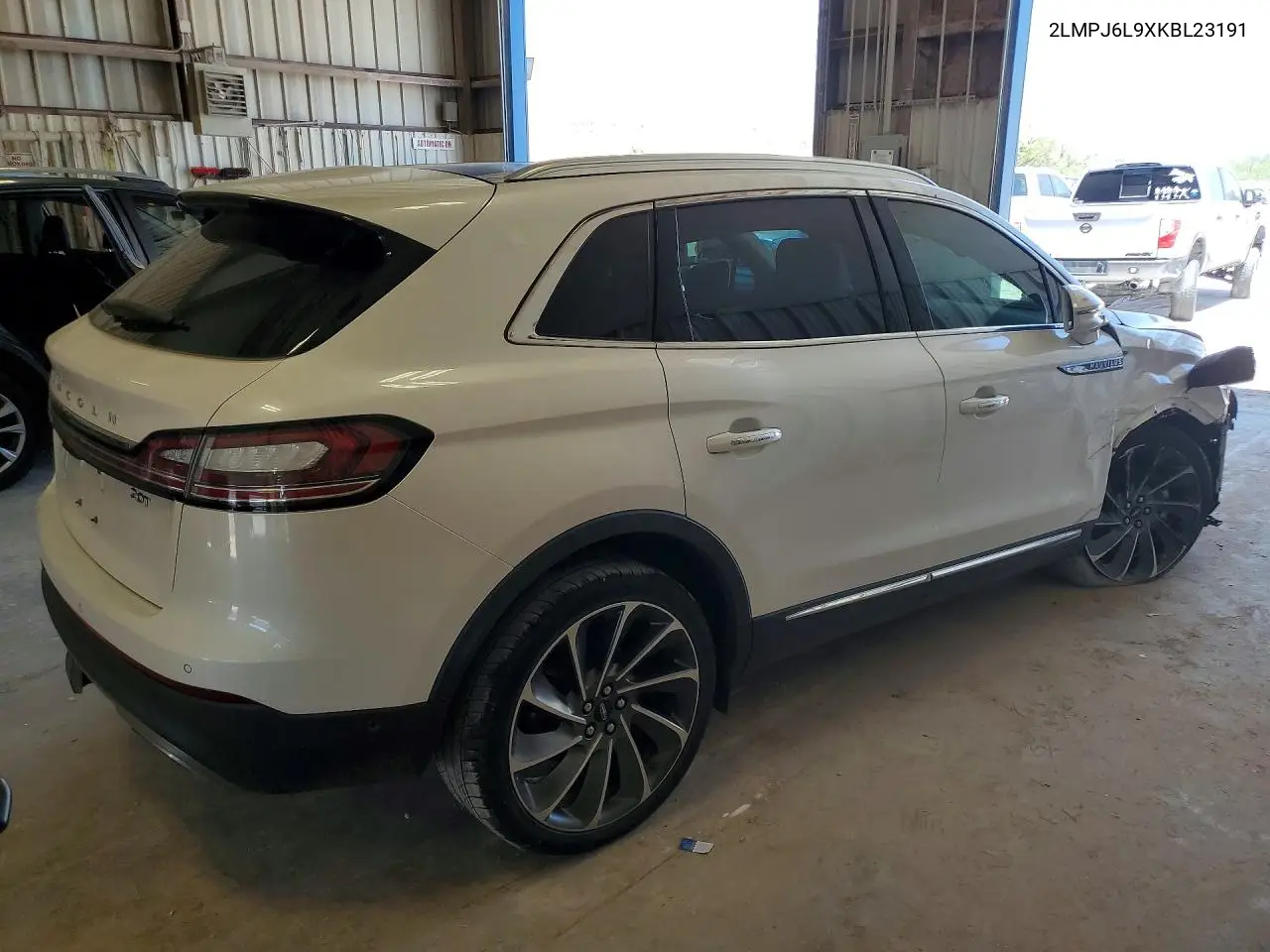 2019 Lincoln Nautilus Reserve VIN: 2LMPJ6L9XKBL23191 Lot: 57324566