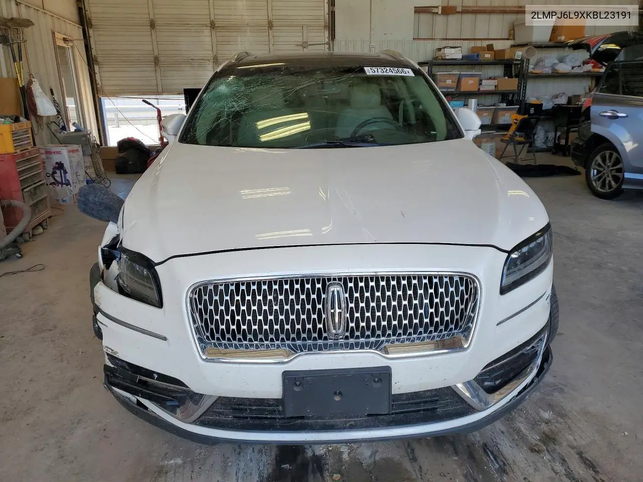 2019 Lincoln Nautilus Reserve VIN: 2LMPJ6L9XKBL23191 Lot: 57324566