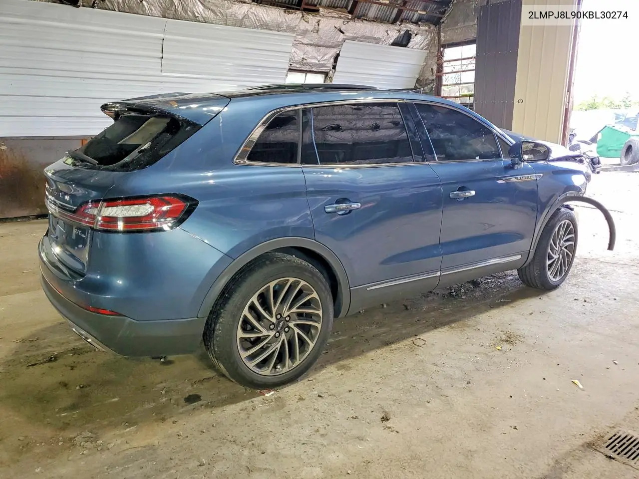 2019 Lincoln Nautilus Reserve VIN: 2LMPJ8L90KBL30274 Lot: 57689386