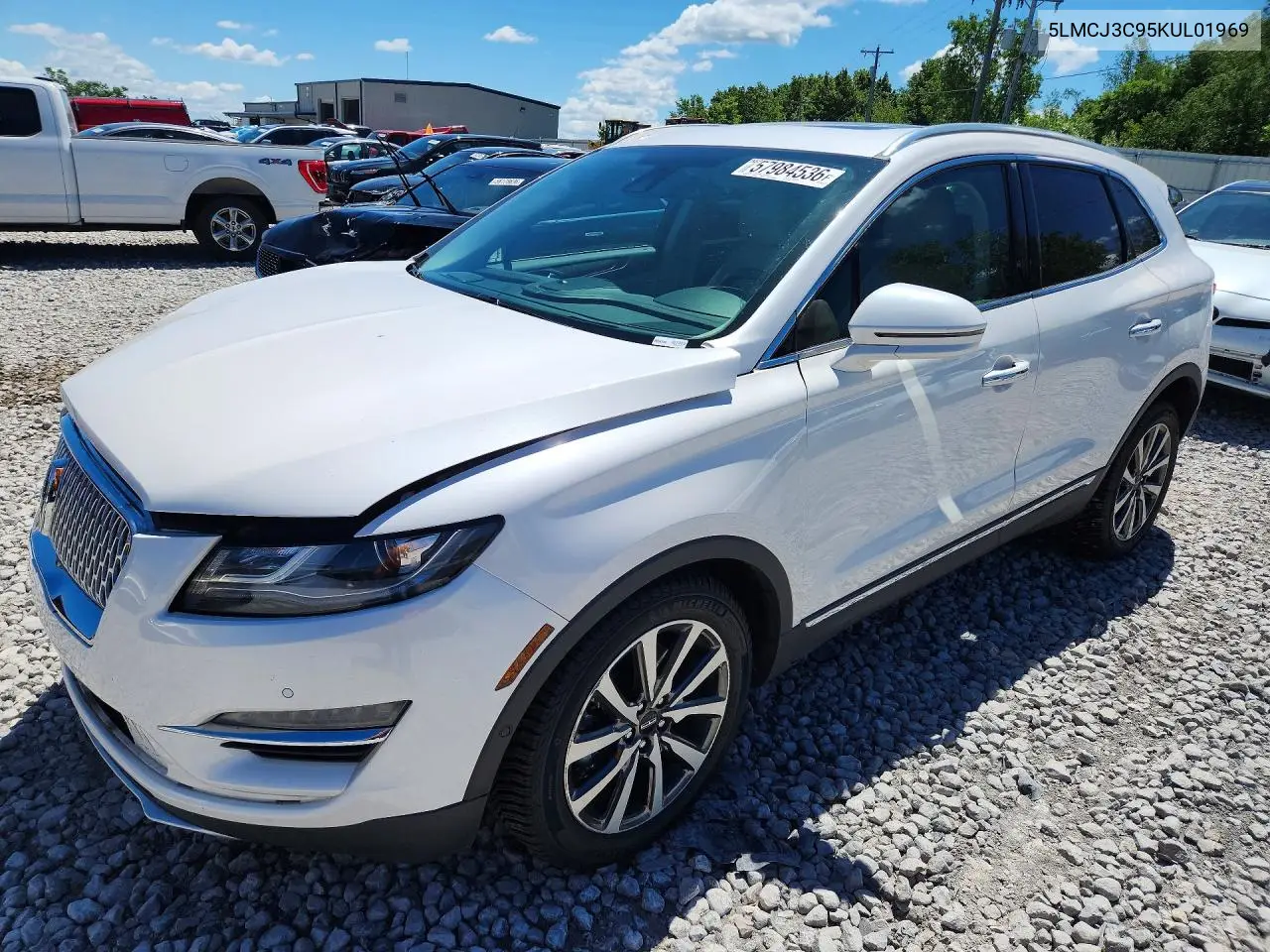 2019 Lincoln Mkc Reserve VIN: 5LMCJ3C95KUL01969 Lot: 57984536