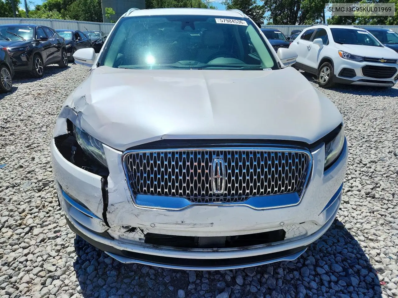 2019 Lincoln Mkc Reserve VIN: 5LMCJ3C95KUL01969 Lot: 57984536