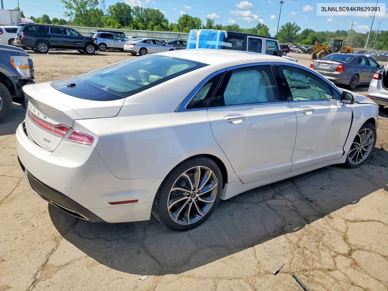 2019 Lincoln Mkz Reserve I VIN: 3LN6L5C94KR629381 Lot: 58180866