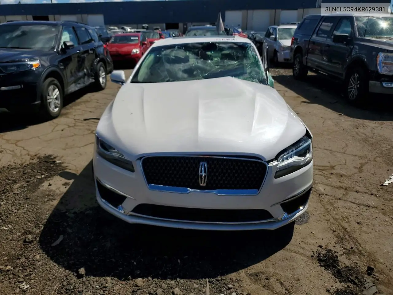 2019 Lincoln Mkz Reserve I VIN: 3LN6L5C94KR629381 Lot: 58180866