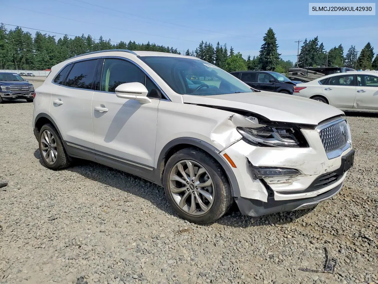 2019 Lincoln Mkc Select VIN: 5LMCJ2D96KUL42930 Lot: 58412956