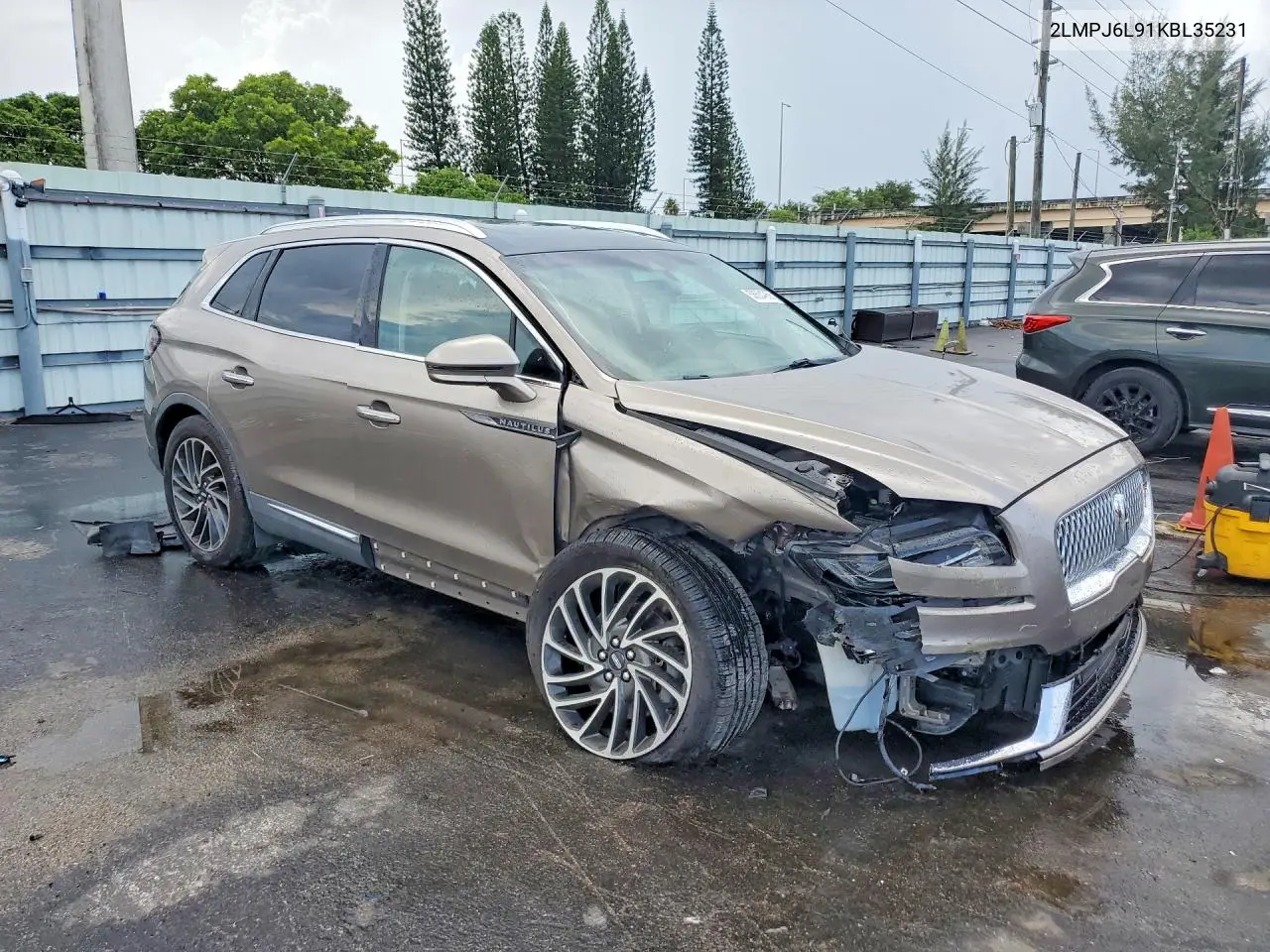 2019 Lincoln Nautilus Reserve VIN: 2LMPJ6L91KBL35231 Lot: 58604956
