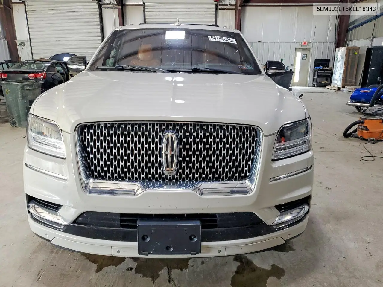 2019 Lincoln Navigator Reserve VIN: 5LMJJ2LT5KEL18343 Lot: 58765656