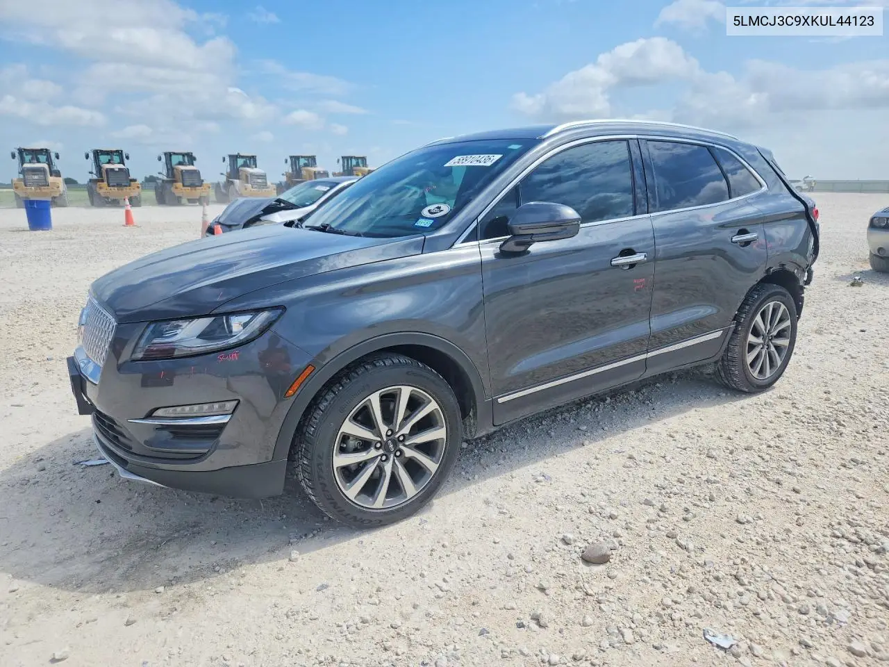2019 Lincoln Mkc Reserve VIN: 5LMCJ3C9XKUL44123 Lot: 58910436