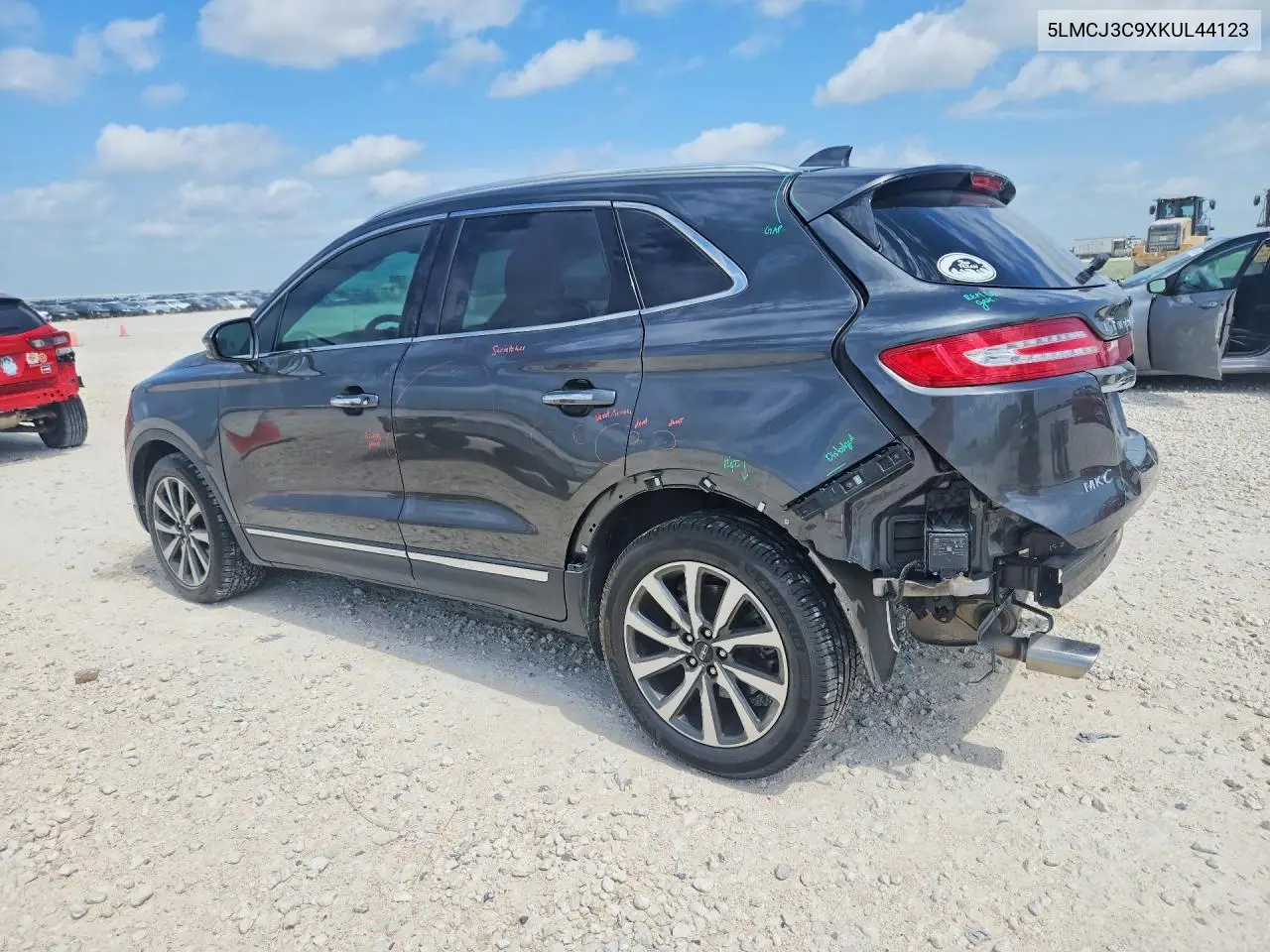 2019 Lincoln Mkc Reserve VIN: 5LMCJ3C9XKUL44123 Lot: 58910436