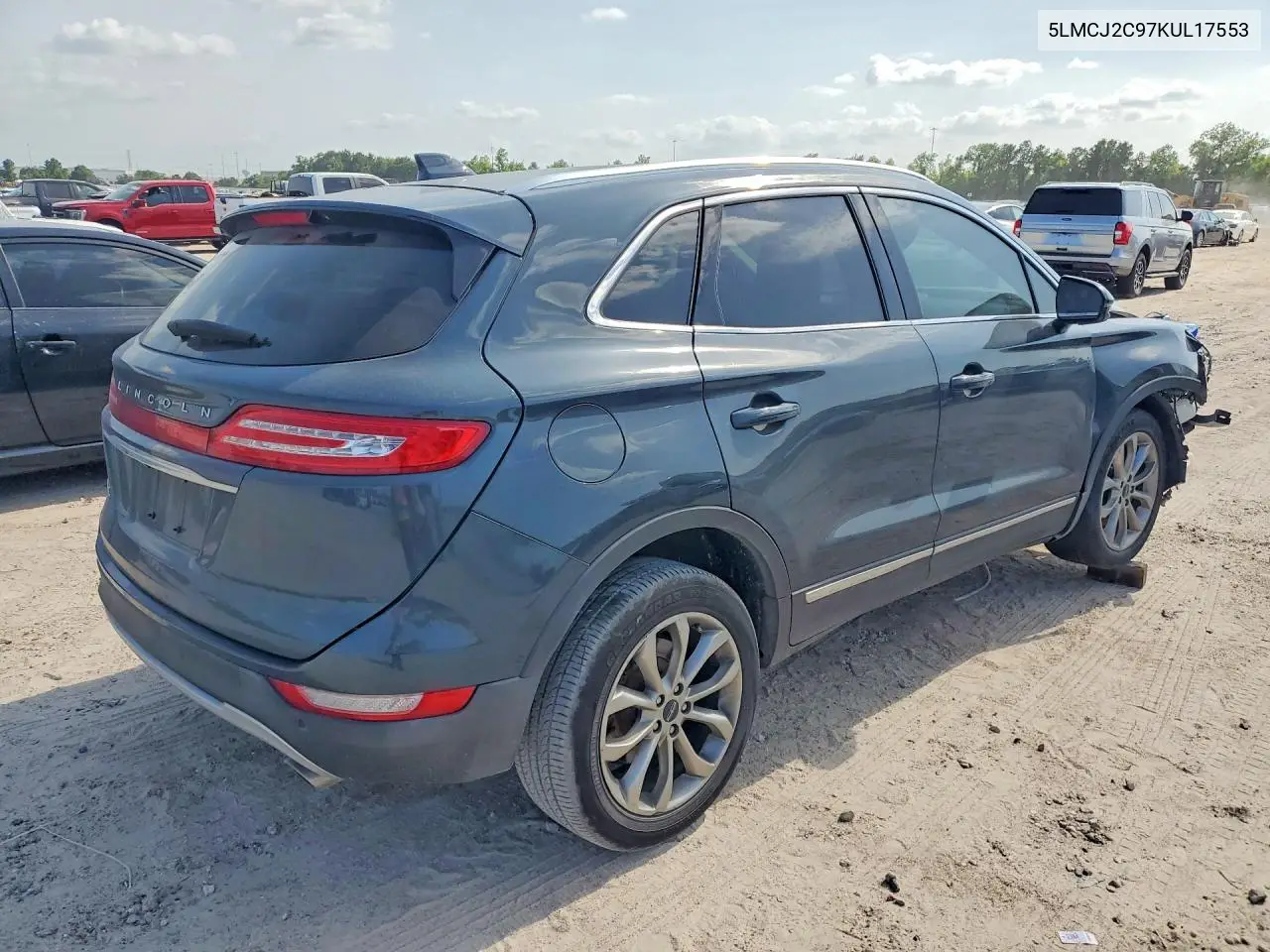2019 Lincoln Mkc Select VIN: 5LMCJ2C97KUL17553 Lot: 58943166